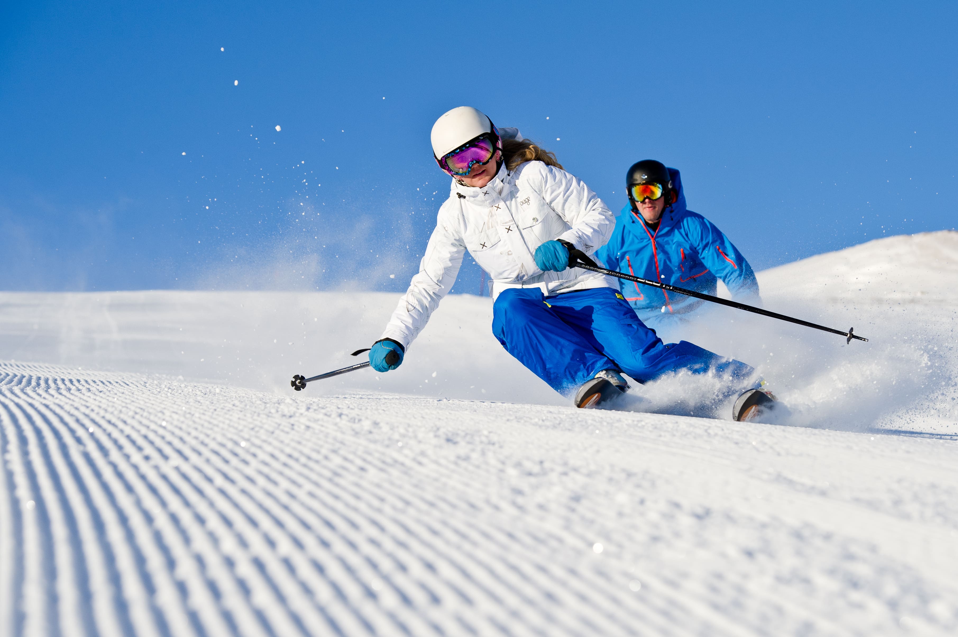 Ice skiing