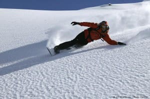 Chamonix-snowboarding