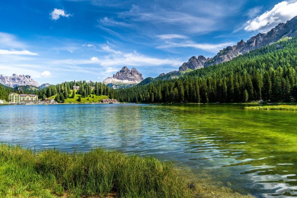 Swiss Alps in the summer