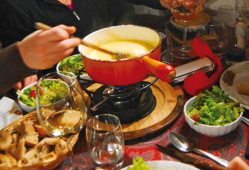 fondue alps