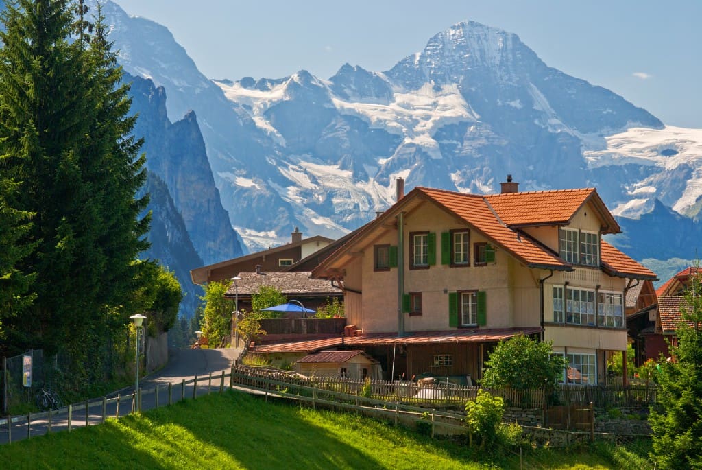 House In Wengen, Switzerland