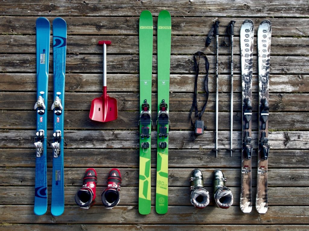 Skis hired at a cut price