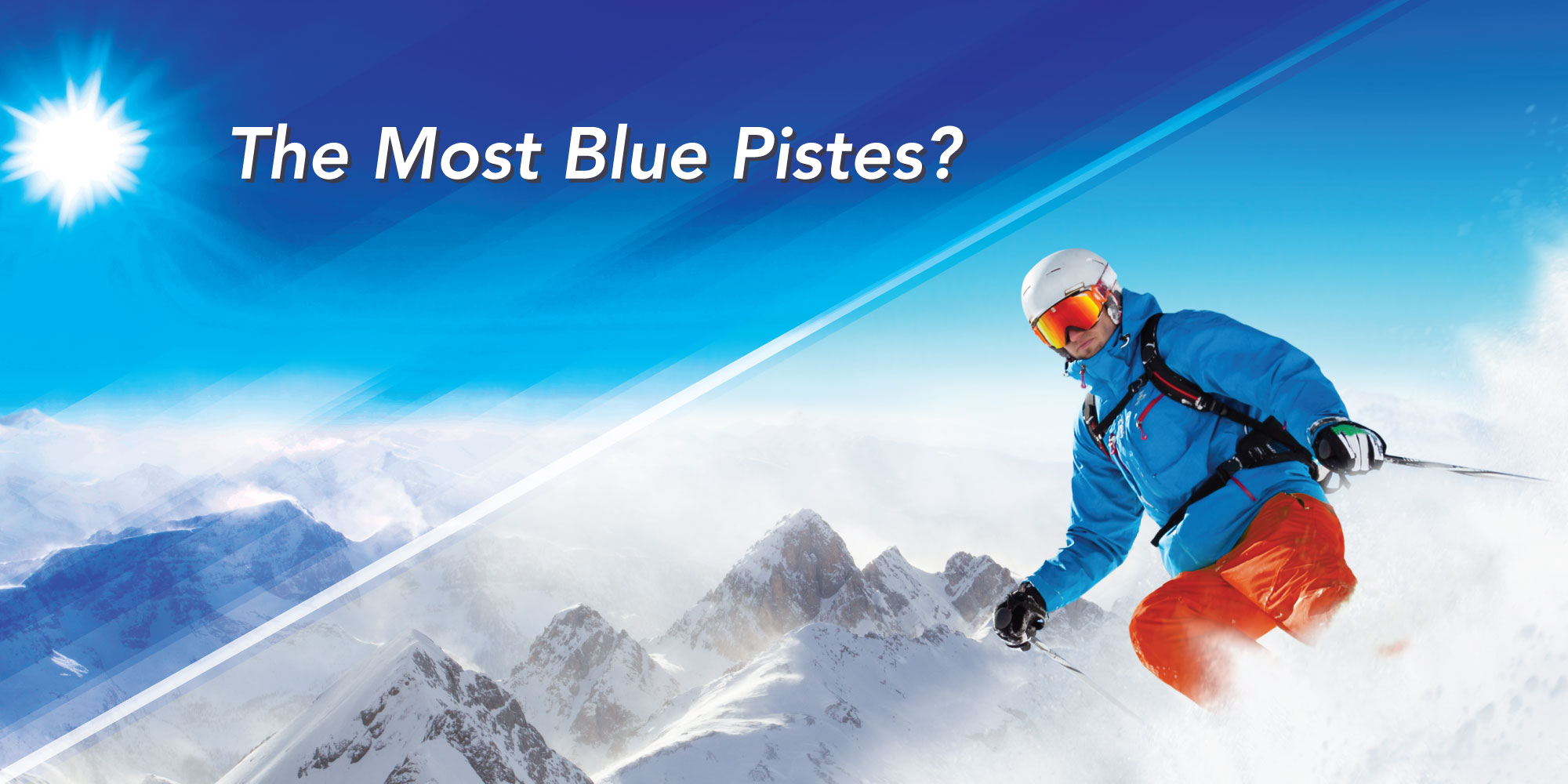 ski resorts most blue pistes