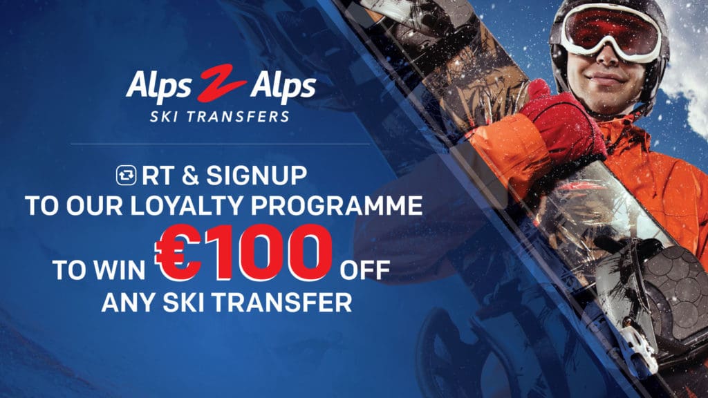 win 100 euros off ski transfer competition