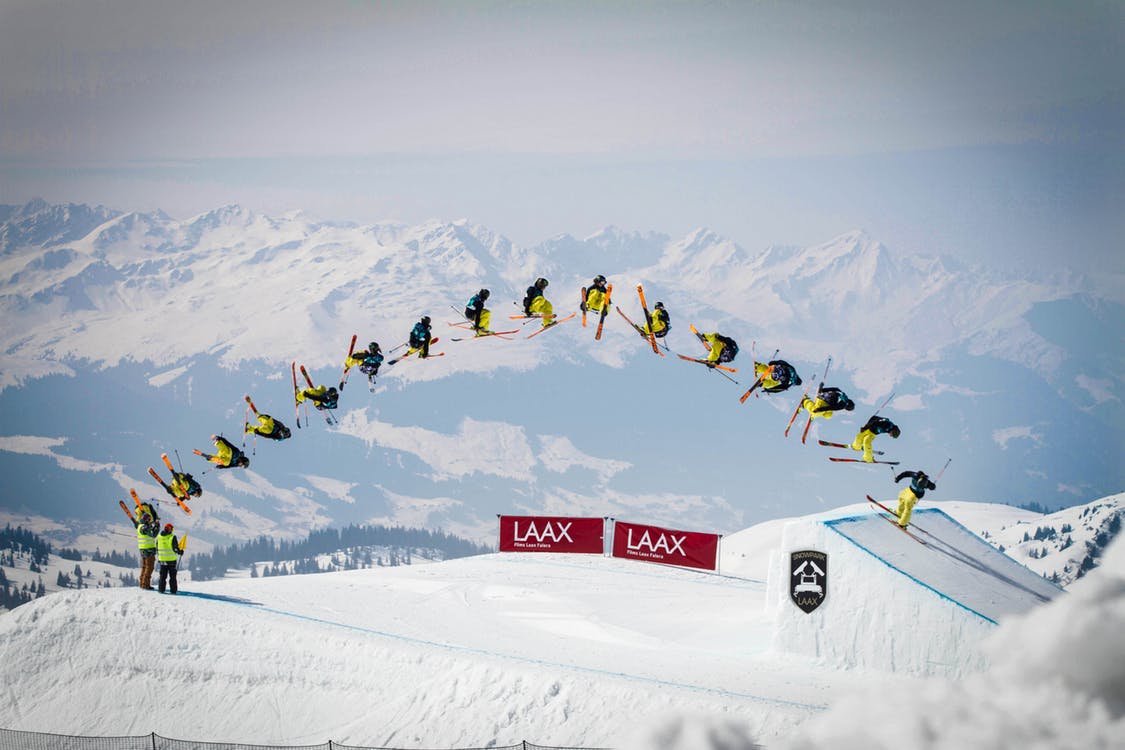 winter olympic events alps