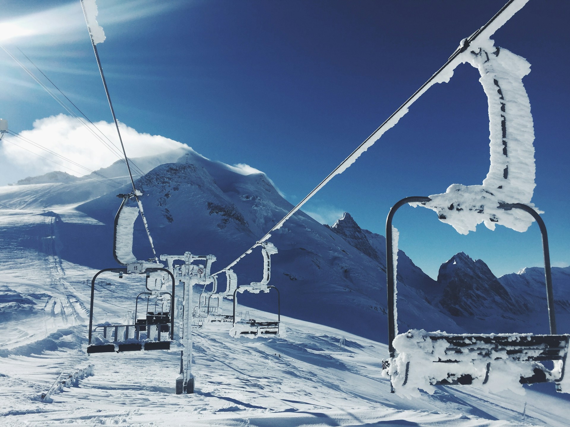frost ski lifts in tignes mountain