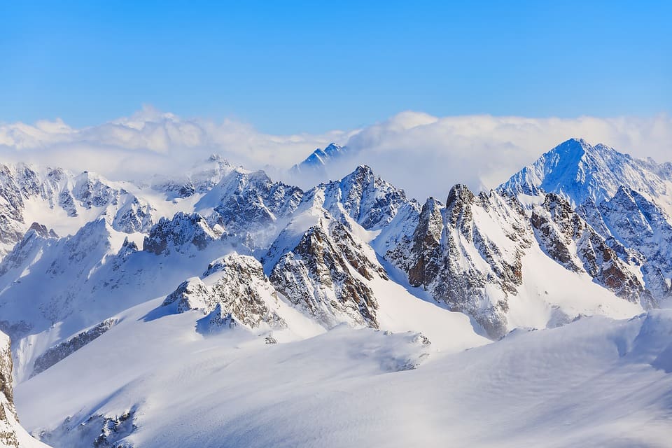 Alps mountain scenery