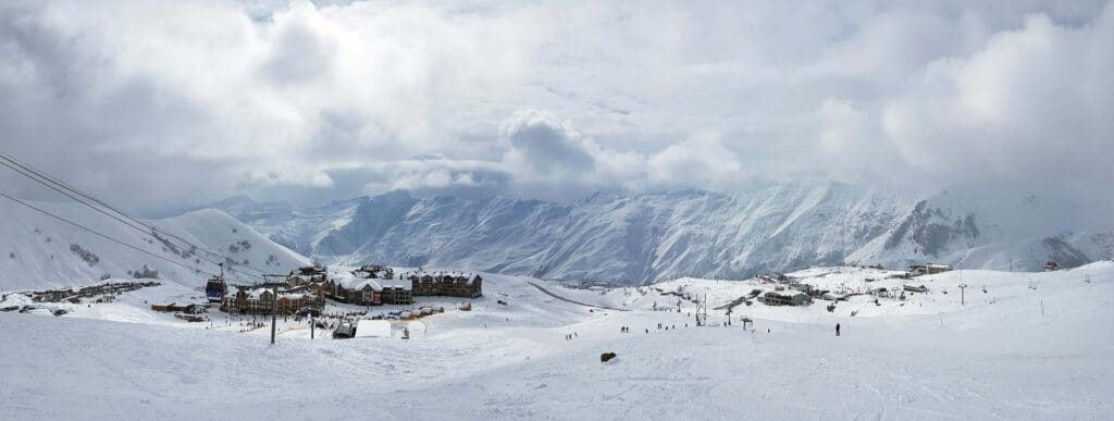 Snowy mountains